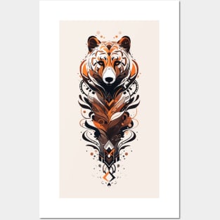 A bear spirit watercolor Posters and Art